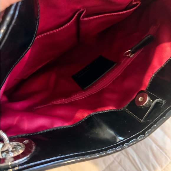 Vintage Coach Poppy Black Quilted Women's Bag - Picture 9 of 9